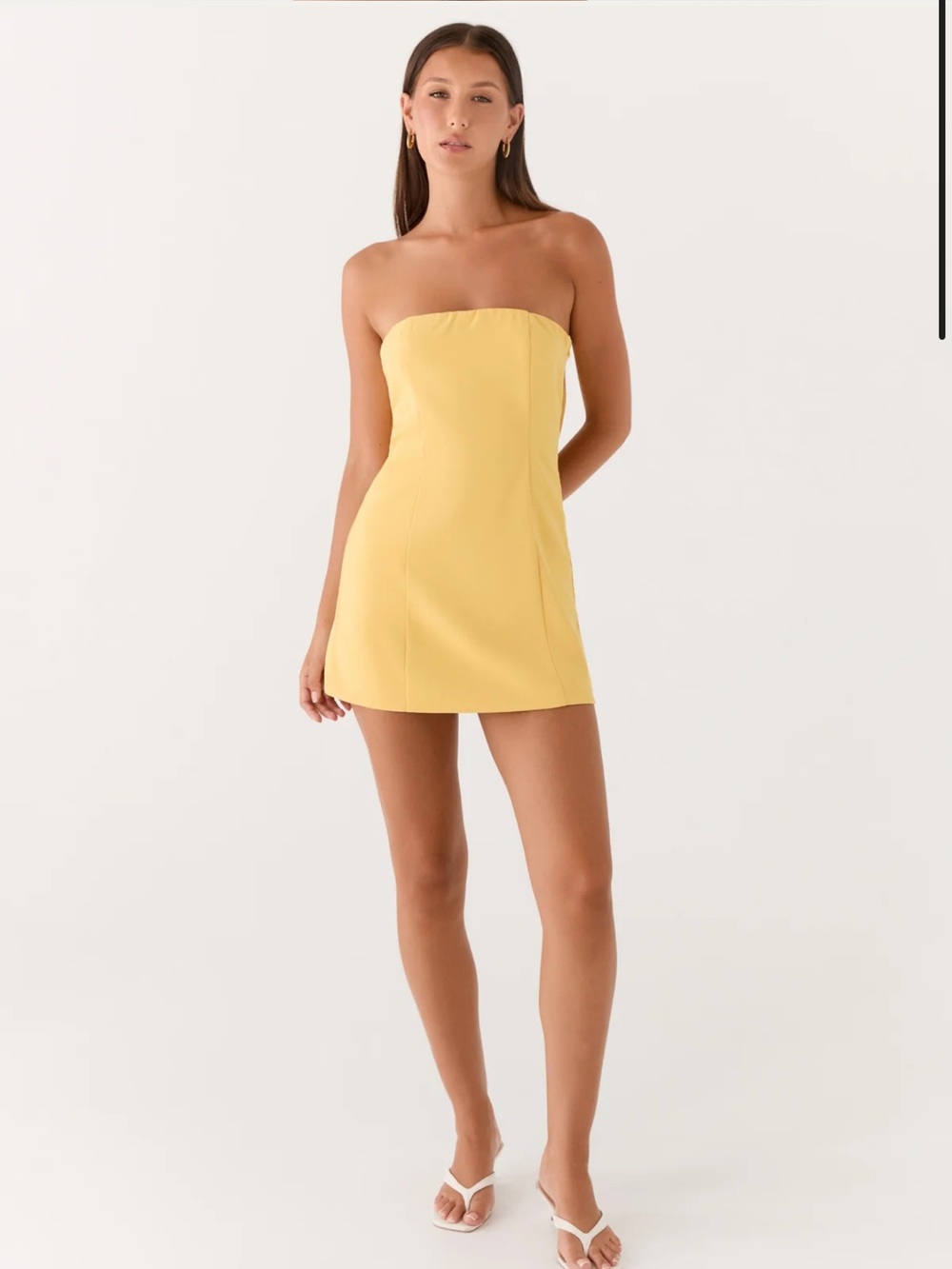 NWT Peppermayo Strapless Honey Bow Mini dress XXL